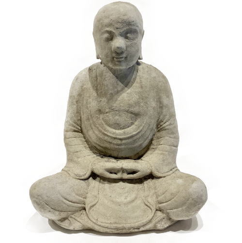 US Concrete Meditator Buddha/12"