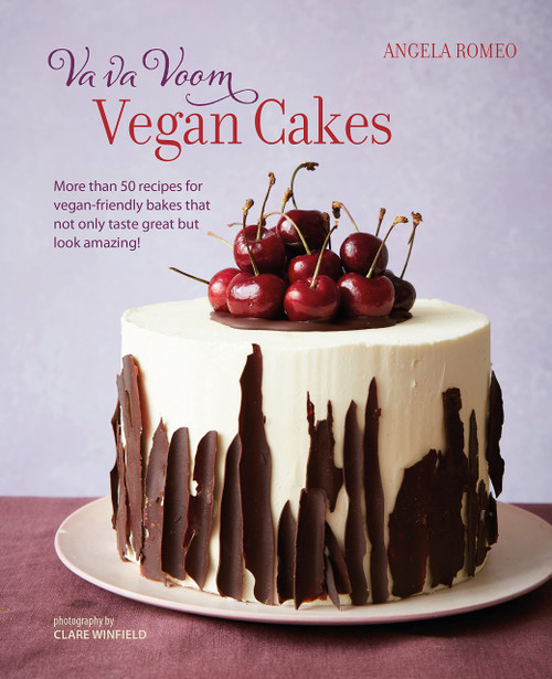Whether you are a full-time vegan or you choose to cut out animal products whenever possible, there's no need to miss out on your favorite cakes. Baking without eggs, butter, and milk is not only possible, but also easy and just as delicious as what you are used to baking. There are now so many alternative ingredients available from supermarkets and healthfood stores and with Angela Romeo’s inspired recipes, you'll have all the know-how and inspiration you need to start baking. Bake small treats such as Lemon Meringue and Marbled Go-nuts cakes; bakes including Indulgent Chocolate Chip Brownies and Gin & Tonic Traybake; everyday bakes like Rooibos Tea Loaf or larger fancy cakes for special occasions such as a Pistachio, Lime & Raspberry Wowzer Cake, or Chocolate & Salted Caramel Mud Cake. Also included are show-stopping seasonal treats including Vegan Vanilla Thriller for Halloween and Knickerbocker Glorious Cake for summer days. Hardcover 144 pages.