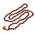 Rudraksha Knotted Mala Necklace