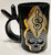 Handmade Skull/Crystal Ceramic Handle Mug