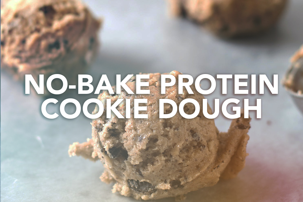 Rivalus At Home Recipes: No-Bake Protein Cookie Dough