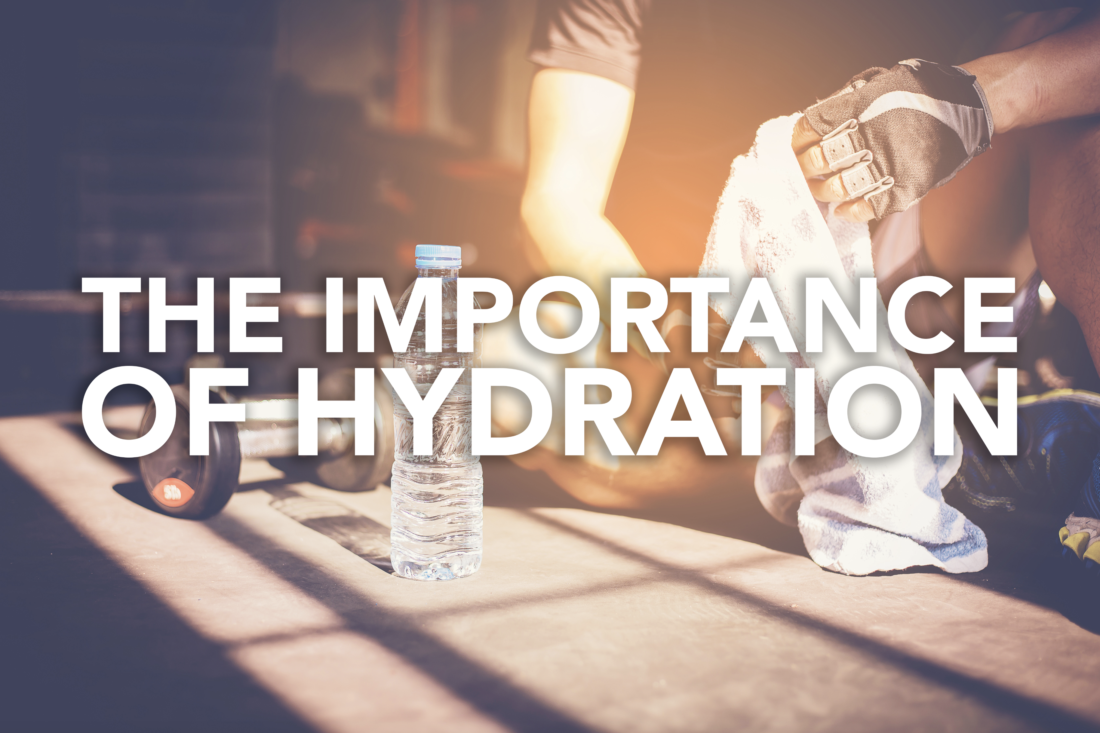 THE IMPORTANCE OF HYDRATION