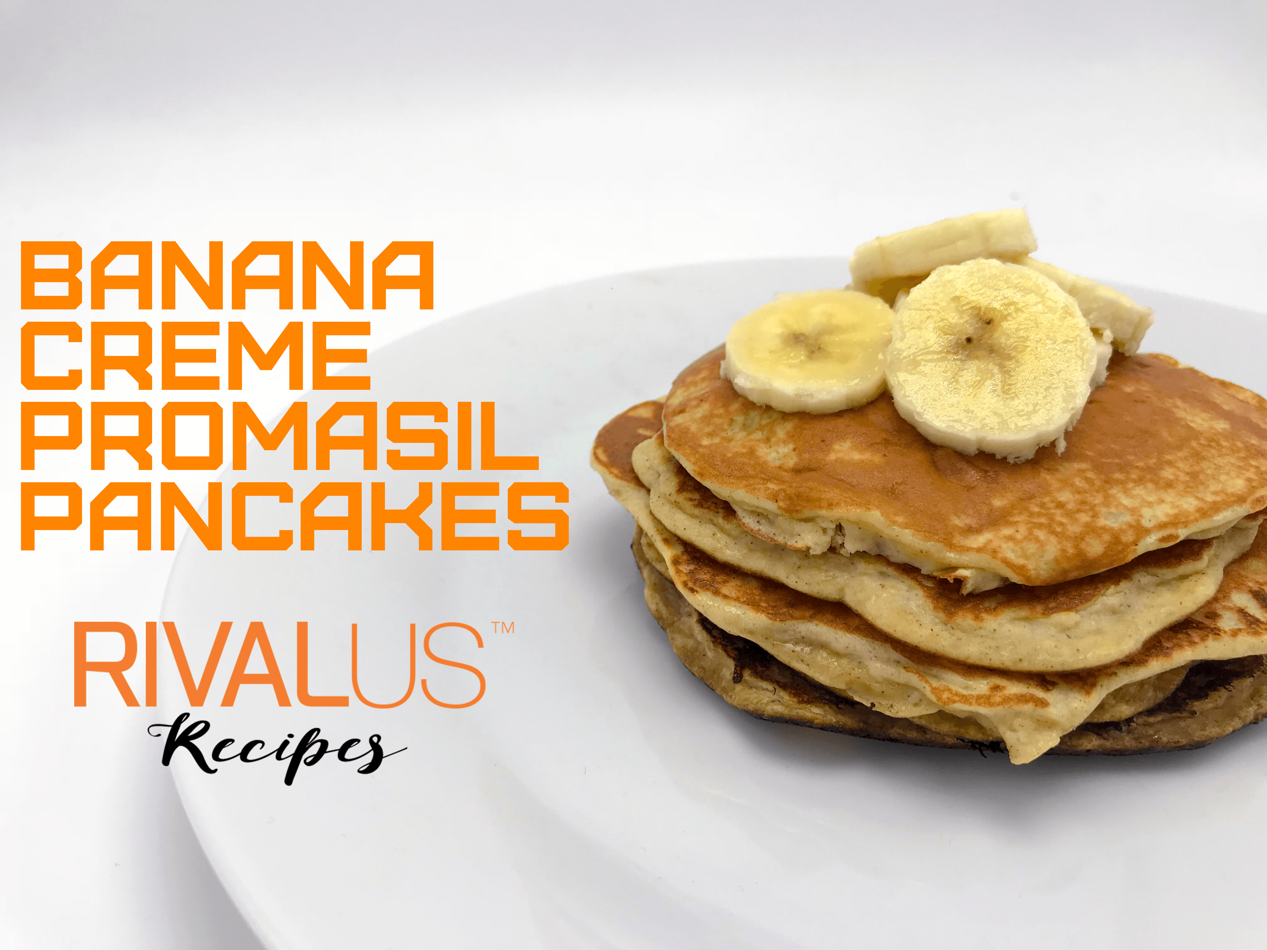 Banana Creme Promasil Pancakes