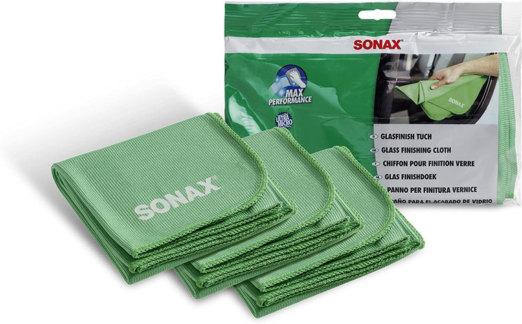 Sonax Glass Finishing Cloth (3 Pieces) 50cm x 60cm