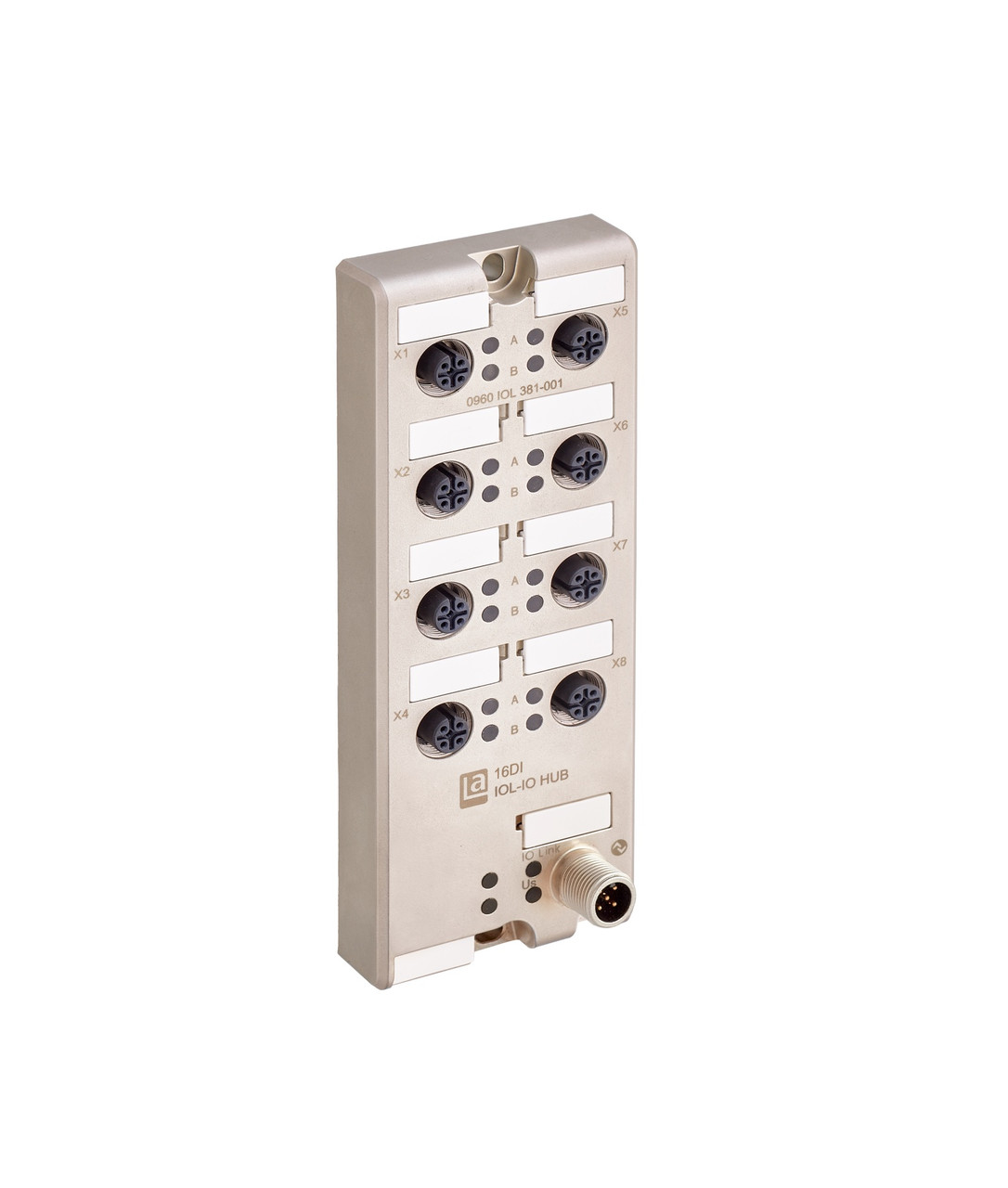 Belden 0960 IOL 381001 LioNP, IOLink I/O Hub, 16DI (8x M12), Class