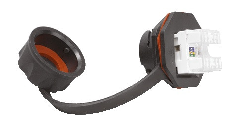 Belden E100601 - Connectors, DataTuff® Industrial Modular Jack, Cat6 ...
