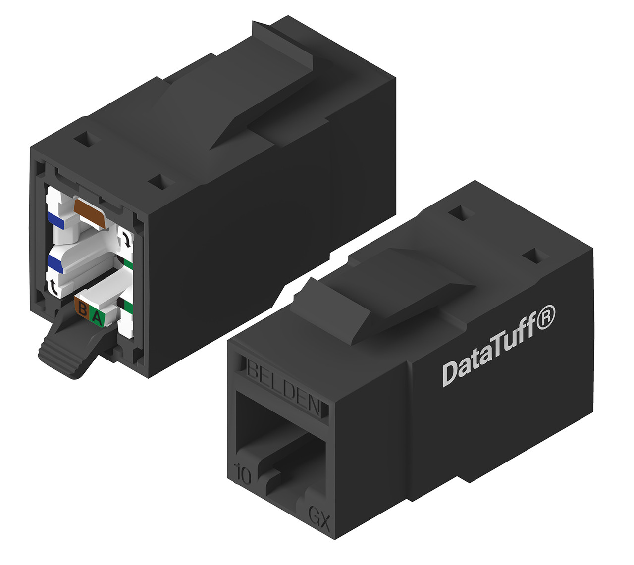 Belden Ind REVConn C6A UTP Jacks - DataTuff Industrial REVConnect RJ45 ...