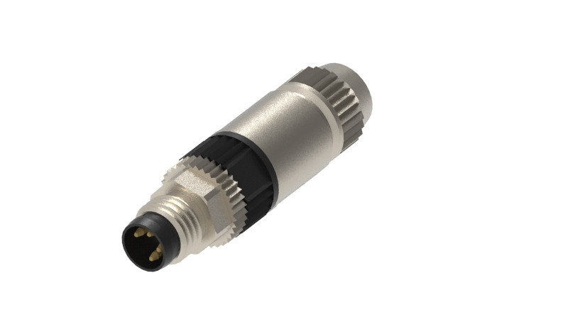 Belden RSMCI 4A - M8 Field Attachable Connector, IDC termination, slim ...