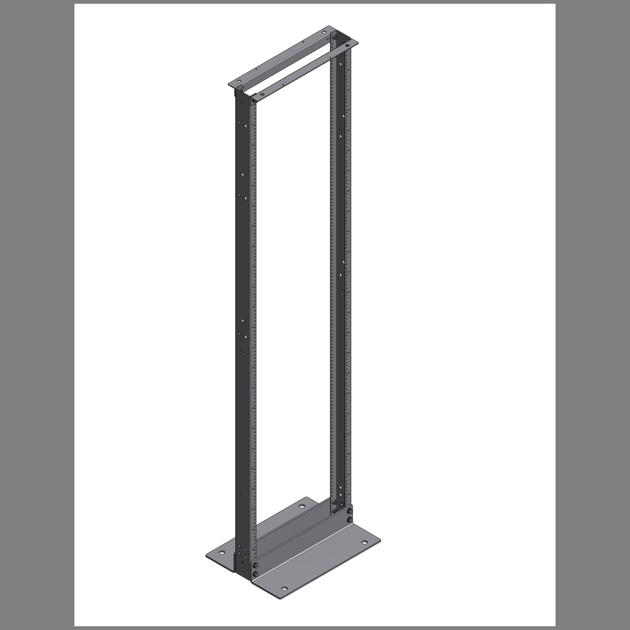 Belden XDR8419-310N - Belden Two Post Distribution Rack