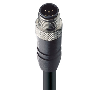 0935 253 104 - CANopen / DeviceNet Data Single-Ended Cordset: M12 Standard, male, straight, 5-pin, A-coded, black body, 50 V AC / 60 V DC, 4 A; PUR black cable, 4-wires, Data: 2x0.25 mm² + Power: 2x0.34 mm²