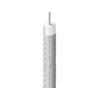 1673B - 50 Ohm Microwave, RG402 Commercial Non-QPL Product, 19 AWG SPC Coax, Unjacketed