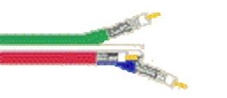 1855S3 - VideoFLEX® Snake, Banana Peel, Mini, #23-3 Coax, CMR