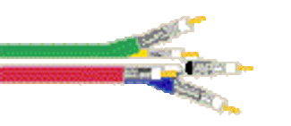 1855S6 - VideoFLEX® Snake, Banana Peel, Mini, #23-6 Coax, CMR