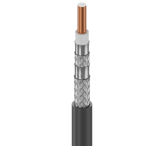 3093A - ControlBus™, Coax RG-6, #18 Sol BCCS, FFEP Ins, QUAD AL Shld, PVDF Jkt, CMP High Temp 150C