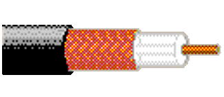 8241NH - Analog Video, RG59, 23 AWG, BCCS, LSZH
