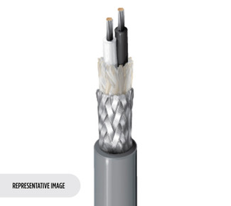 8422 - Microphone Cable, 2 C #22 Str TC, 85% TC Braid, Cotton Braid, PVC Jkt