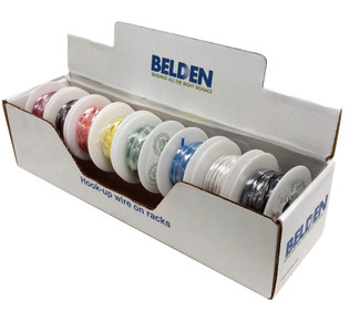 8816 - Lead Wire on Racks, 8 C #18 Str TC, PVC Ins, Eight Color Kit