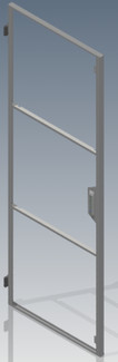 Cabinet Series Flat Perf Door Options - XH Cabinet Series Flat Perforated Door Options