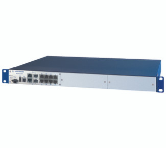 MACH102-8TP - Managed 10-port Fast Ethernet 19" Switch with 2 media slots