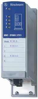 MM2-2FXM3/2TX1 - Media module for MICE Switches (MS...), 100BASE-TX and 100BASE-FX multi-mode F/O