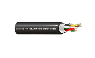 MRTA10P23S - MachFlex™ Robotic Multi-Pair Control, 10 Pr 23 AWG Str TC, ETFE Ins, TCBS, PVC Outer Jkt