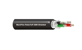 MRTB10C15S - MachFlex™ Robotic Multi-Core Control, 10 C 15 AWG Str TC, ETFE Ins, TCBS, PVC Outer Jkt