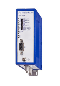 OZD Profi 12M P11 - New generation: interface converter electrical/optical for PROFIBUS-field bus networks; repeater function; for plastic FO; short-haul version; approval for Ex-zone 2 (Class 1, Div. 2)