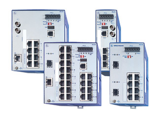 RS20/30/40 Managed Switch configurator - These hardened, compact managed industrial DIN rail Ethernet switches provide an optimum degree of flexibility with several thousand variants.