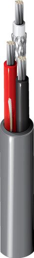 Belden 8734 - Electronic, 3 C #22 Str TC, PVC Ins, 1C w/ TC Brd, PVC ...