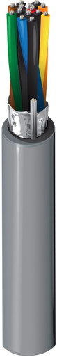 Belden 9507 - RS232, #24-7pr, SR-PVC, O/A Foil, PVC Jkt, CMG, 75Ω