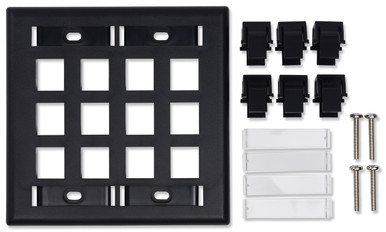 Belden KEYCONNECT DG FACEPLATES - KeyConnect Double-Gang Faceplate