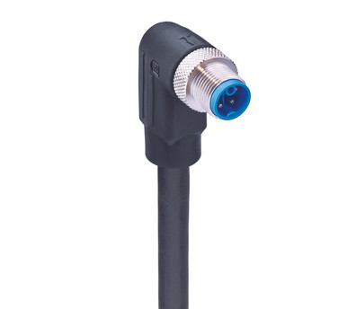 Belden RSWT 5K-911 SW - M12 Power Single-Ended Cordset: Male, angled, 5 ...