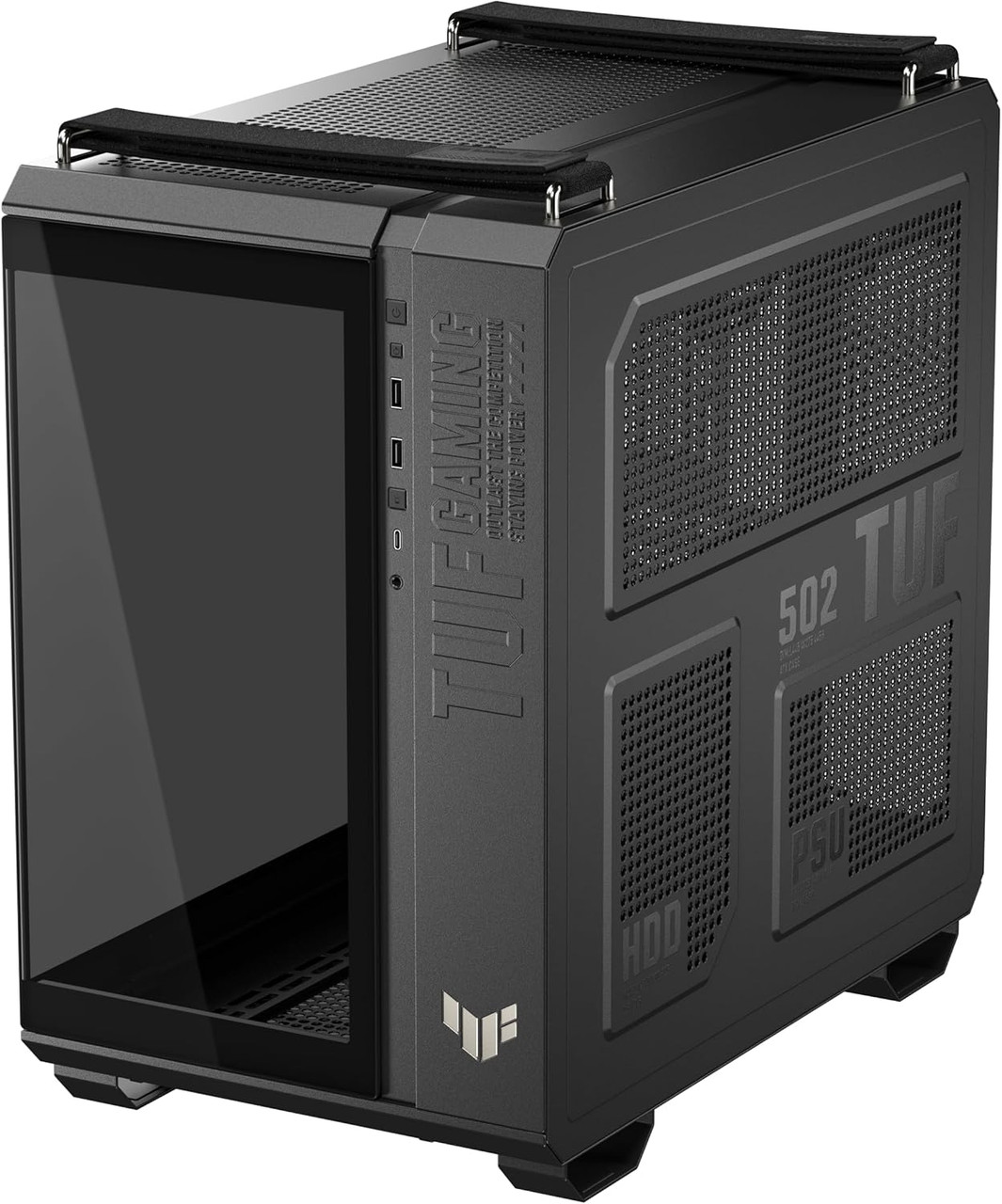 ASUS TUF Gaming GT502 Horizon ATX Mid-Tower Desktop Computer Case ...
