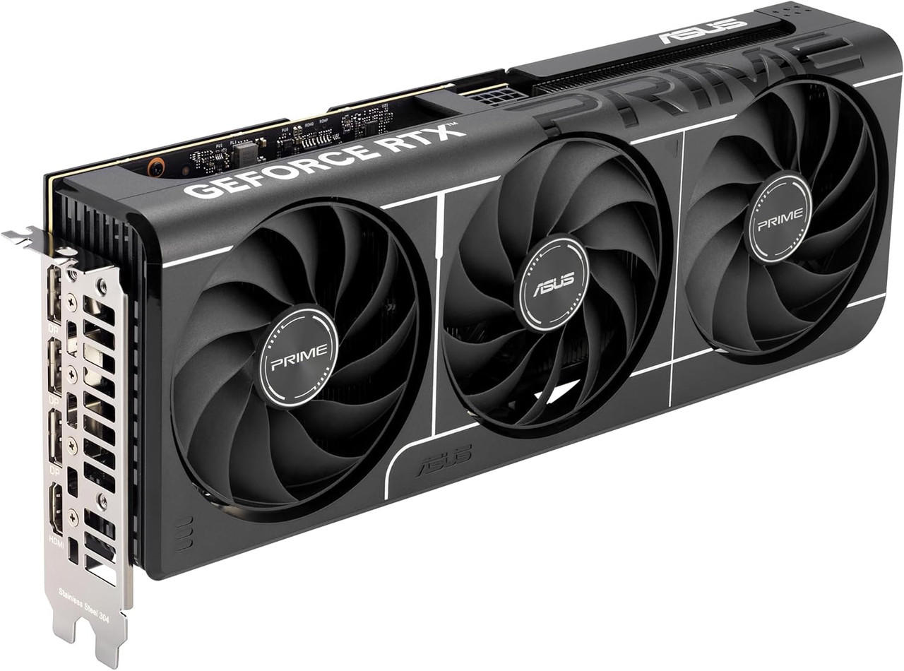 ASUS The SFF-Ready Prime GeForce RTX 5060 Ti OC 8GB GDDR7 Video