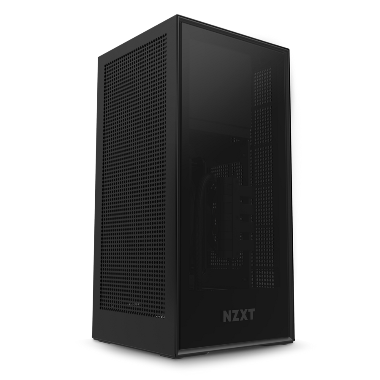 NZXT H1 Black Mini-ITX Small Form Factor Tempered Glass Desktop Computer  Case Reconditioned - CHQstore