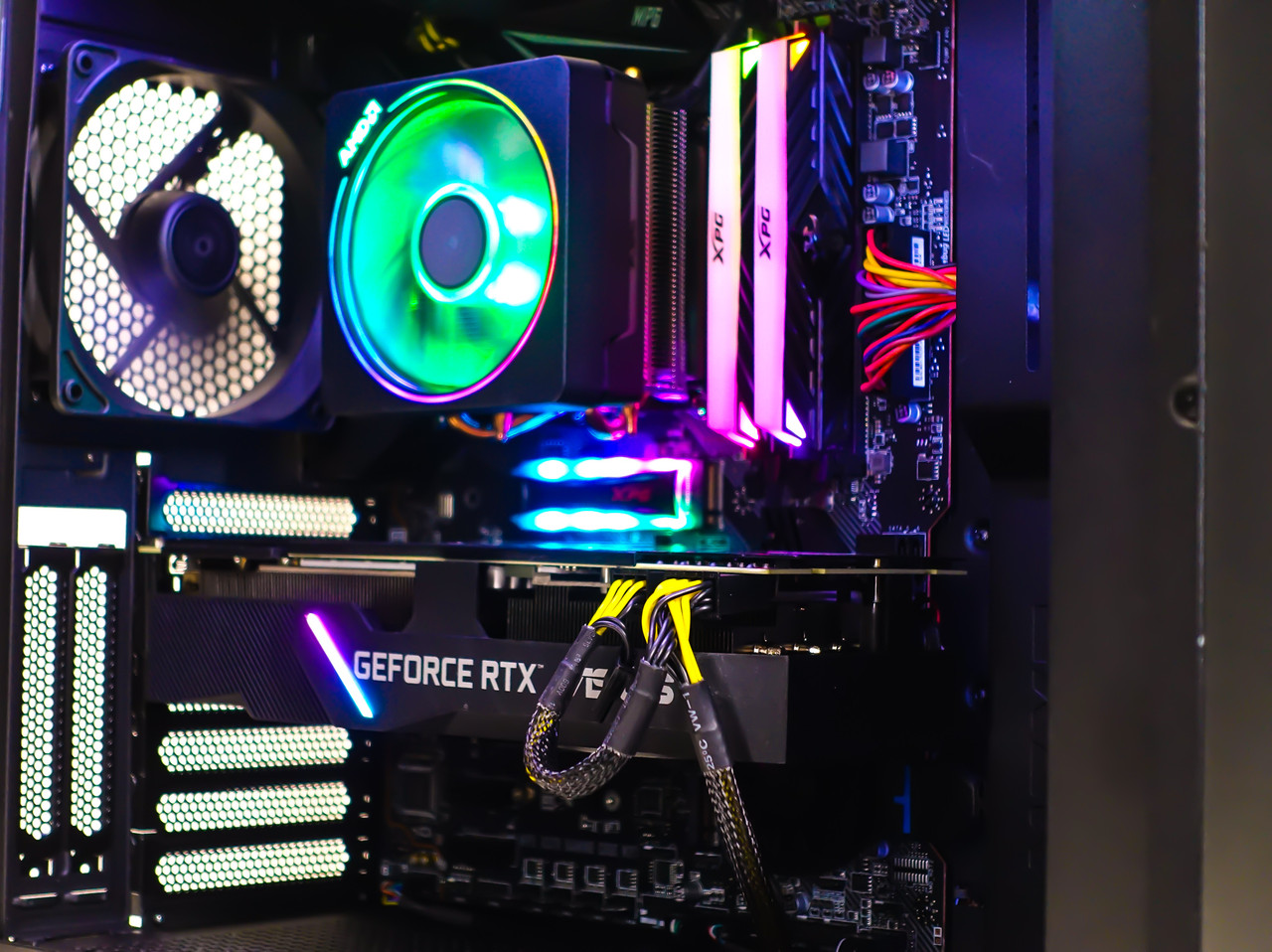Custom RGB Gaming Computer Ryzen 7 3700X 16GB 512GB NVME M.2 RTX 