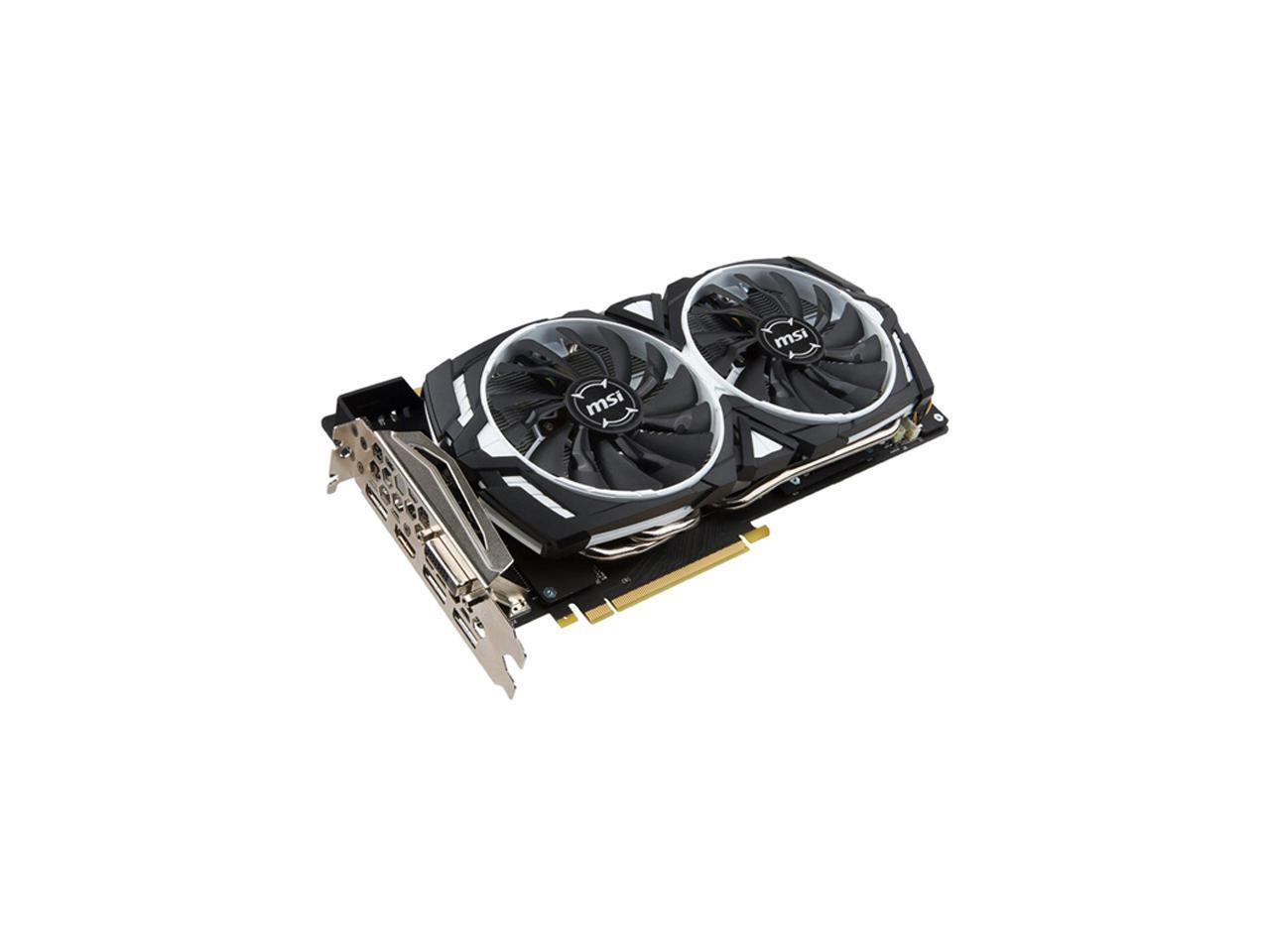 MSI GeForce GTX 1070 8GB Armor (GTX 1070 ARMOR 8G OC) Video Graphics Card  GPU New