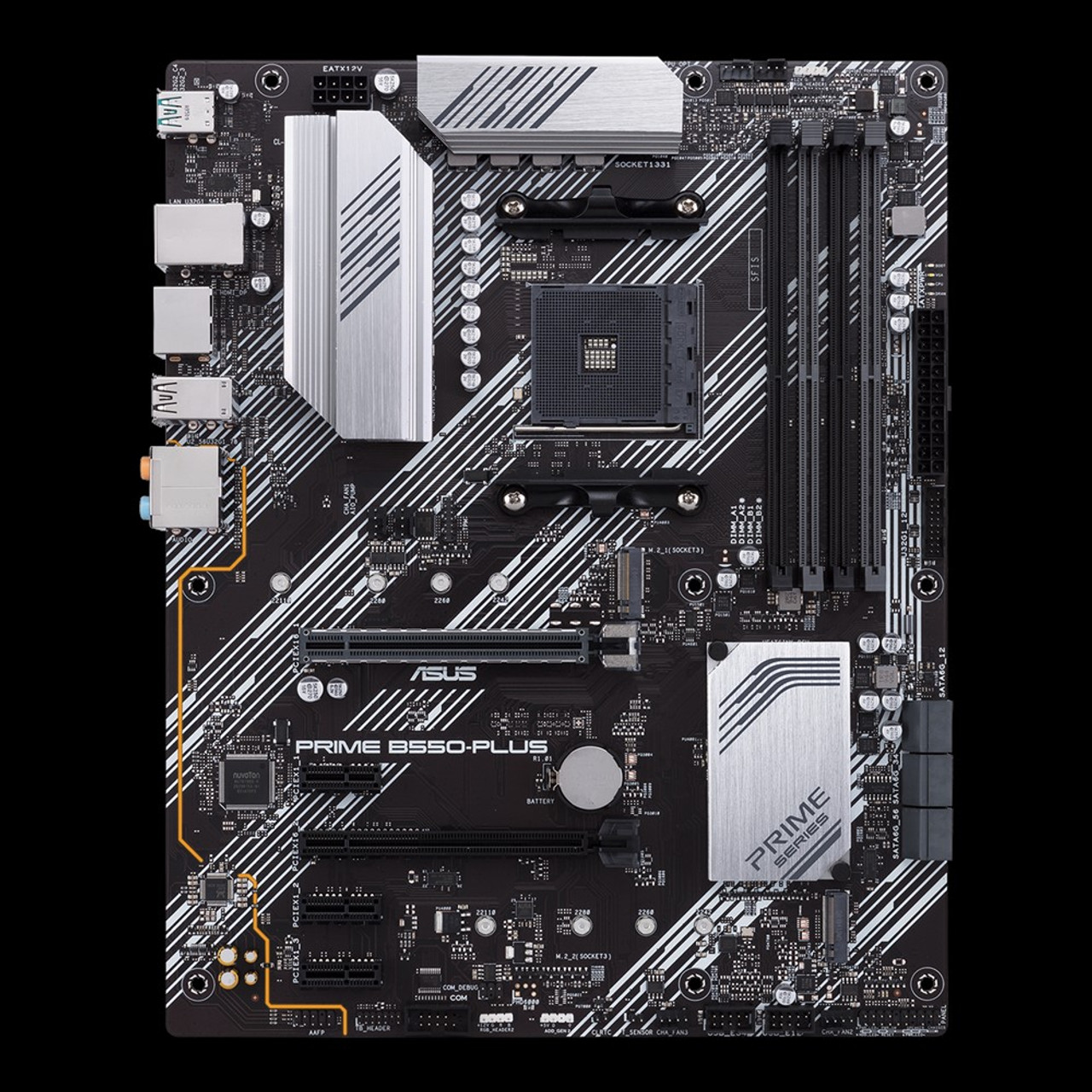 ASUS PRIME B550-PLUS AMD Socket B550 AM4 ATX M.2 Desktop Motherboard A  Reconditioned