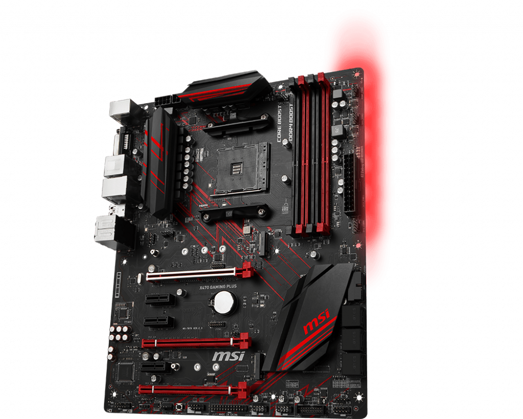 MSI X470 Gaming Plus AMD Socket X470 AM4 ATX Desktop