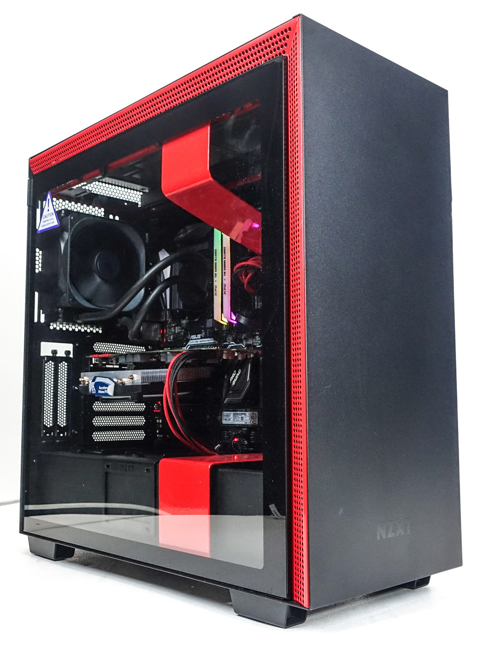 自作デスクトップPC Core i7-6700K 中古 ミドルタワー型デスクトップ 自作PC Corei7-6700K/32GB-MEM/250GB