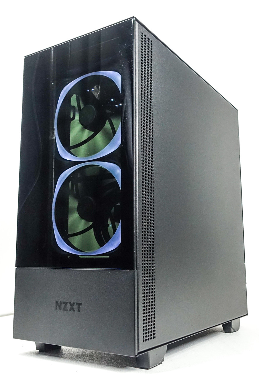 Custom RGB Gaming PC Computer i9-9900K 3.6GHz 32GB 512GB NVME RTX 2080  Super 8GB NZXT H510 Elite Black Reconditioned