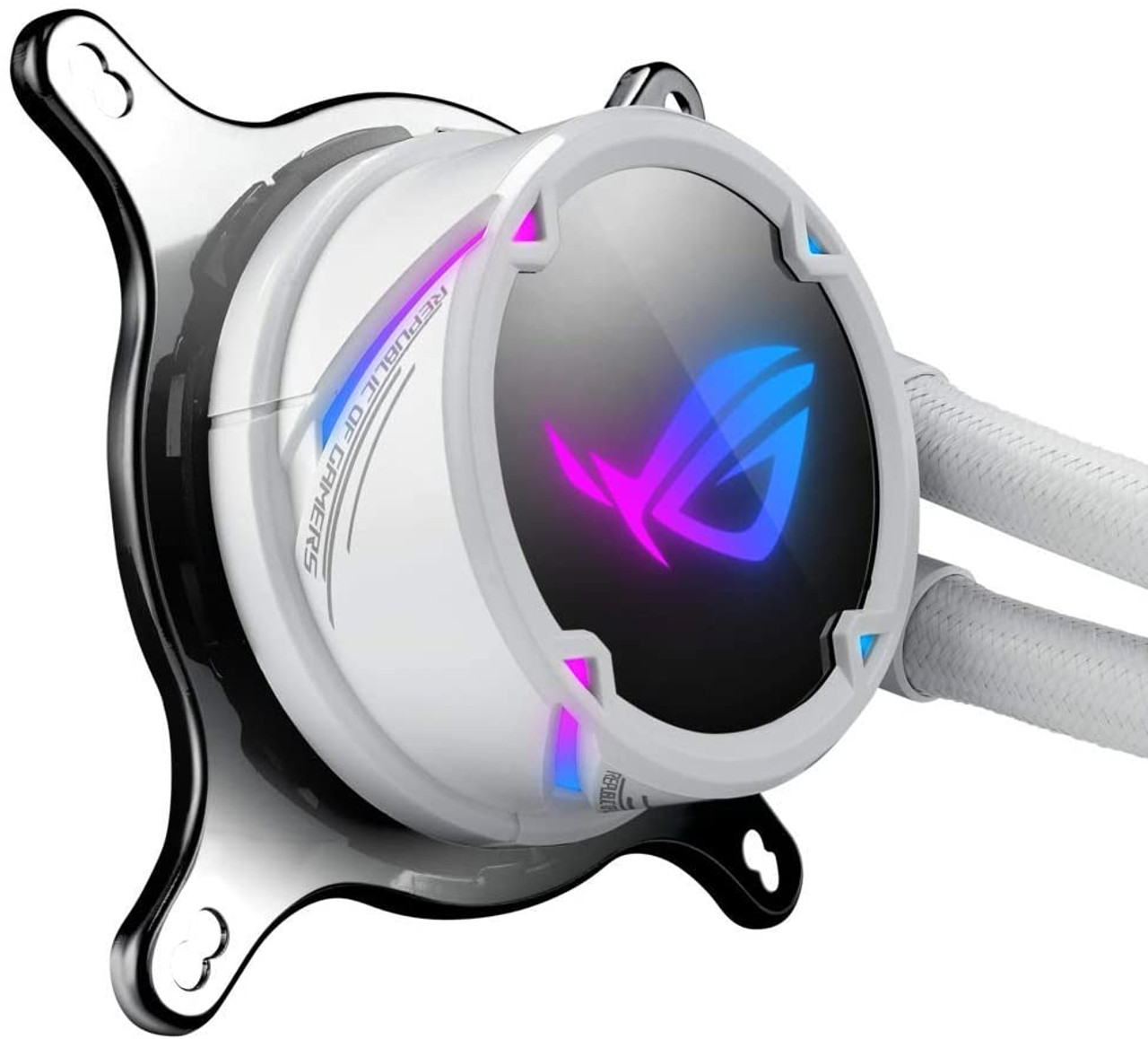 ASUS ROG Strix LC 240 RGB White Edition AIO Liquid CPU Cooler Aura