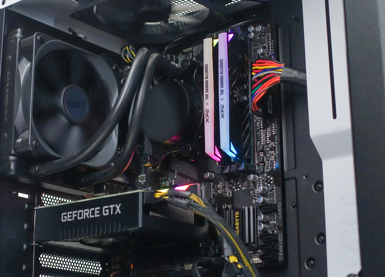 Custom RGB Gaming PC Computer Ryzen 7 3700X 16GB 500GB NVME GTX