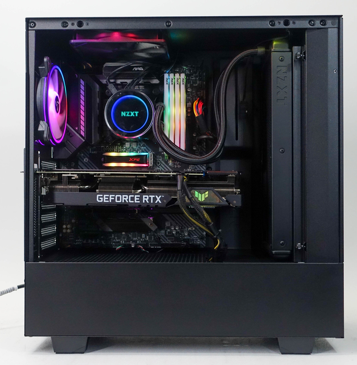Custom RGB Gaming PC Computer i5-10600k 4.1GHz 32GB 1TB NVME M.2 