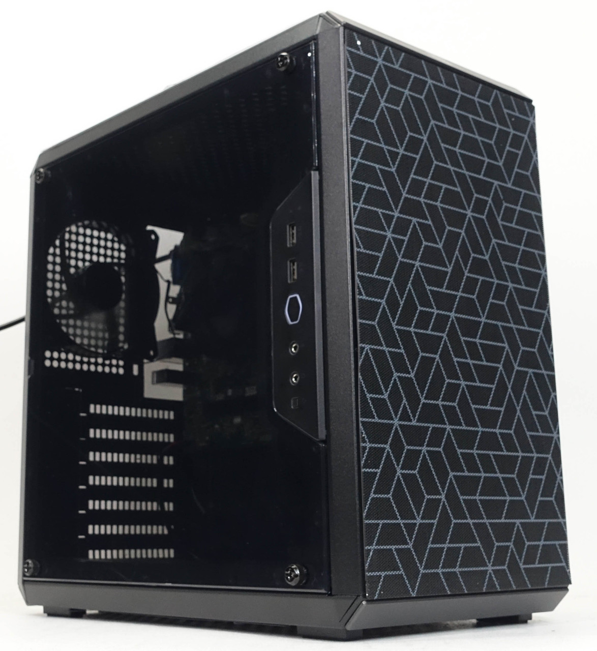 Gaming PC A8 9600 3.1GHz 8GB RAM 128GB SSD 1TB HDD Radeon R7 Computer Cooler Master Q500L Black Reconditioned