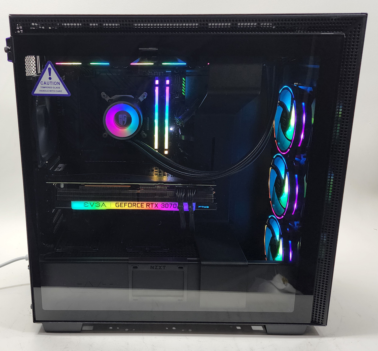 Gaming PC i7-10700KF 32GB RAM 1TB NVME M.2 SSD RTX 3070Ti 8GB RGB Computer