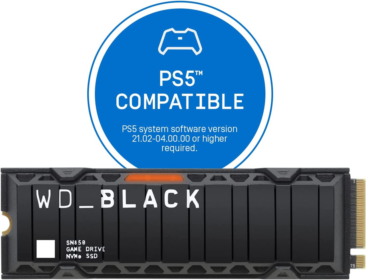 WD BLACK 500GB SN850 NVMe Internal Gaming SSD Solid State Drive with  Heatsink