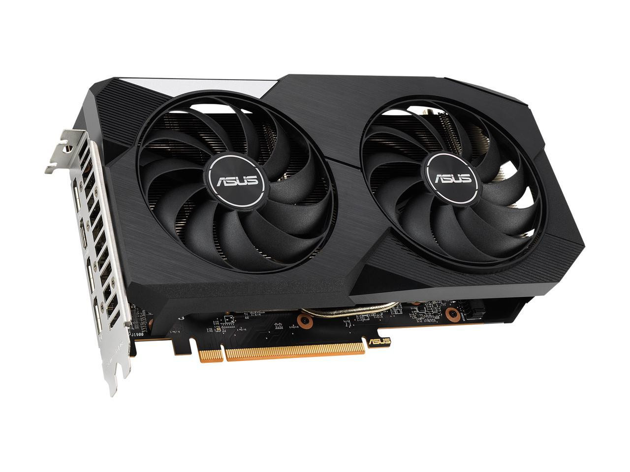 ASUS Radeon RX 6600 8GB DUAL DUAL-RX6600-8G Video Graphics Card GPU