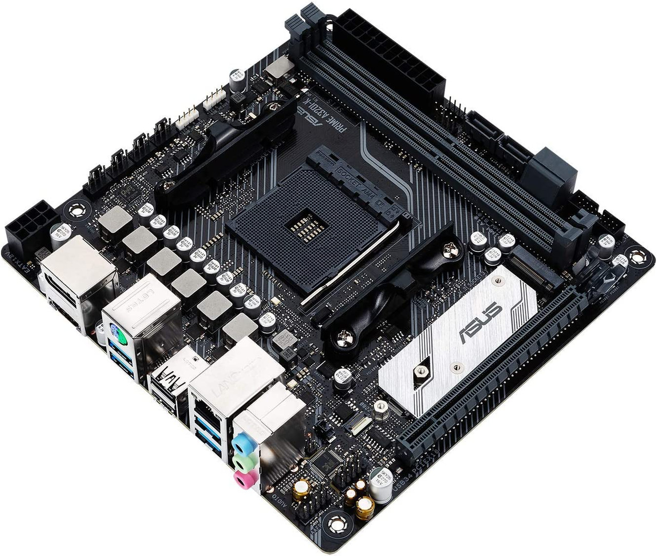 ASUS PRIME A320I-K Ryzen 5 5600G セット Compatible processors with