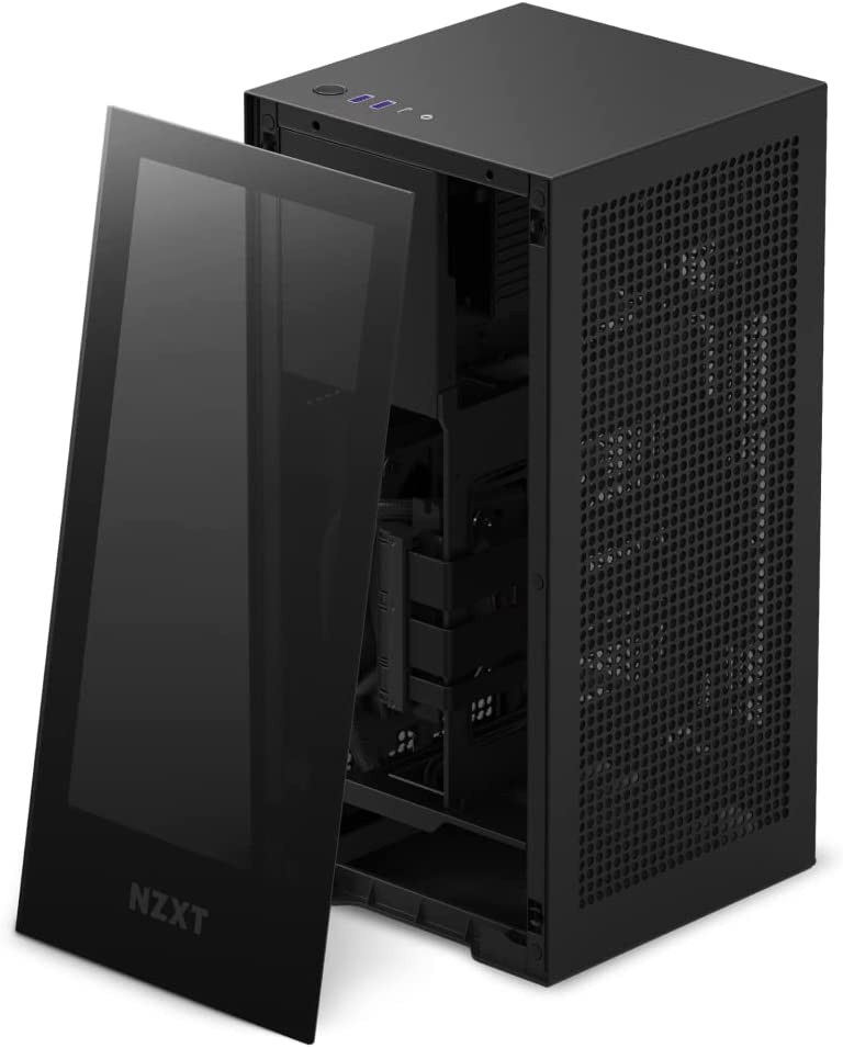 NZXT H1 Version 2 Black Mini-ITX SFF CS-H11BB-US Desktop Computer